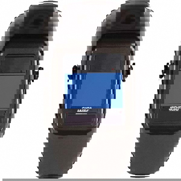 Welding Helmet: Black, Thermoplastic, Shade 9 to 13